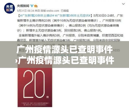 广州疫情源头已查明事件›广州疫情源头已查明事件最新消息