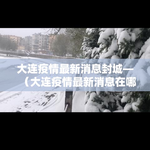 大连疫情最新消息封城—(大连疫情最新消息在哪) 大连疫情最新消息封城—(大连疫情最新消息在哪)