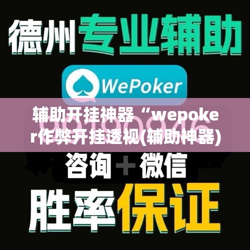 辅助开挂神器“wepoker作弊开挂透视(辅助神器)开挂详细教程 辅助开挂神器“wepoker作弊开挂透视(辅助神器)开挂详细教程