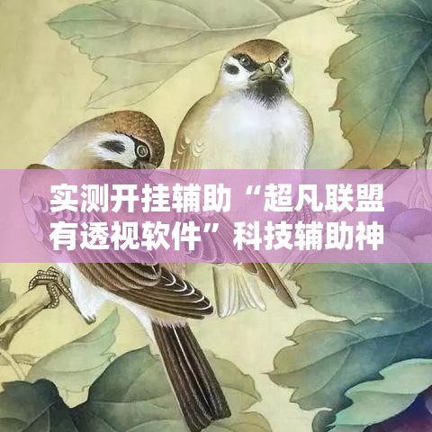 实测开挂辅助“超凡联盟有透视软件”科技辅助神器手机版教程