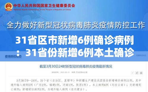 31省区市新增6例确诊病例：31省份新增6例本土确诊病例