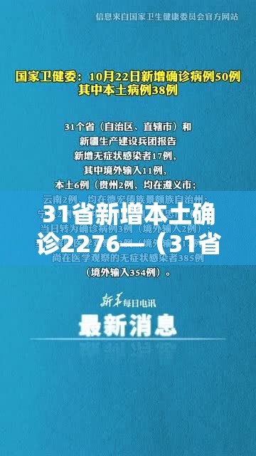 31省新增本土确诊2276—(31省新增本土确诊2229例) 31省新增本土确诊2276—(31省新增本土确诊2229例)