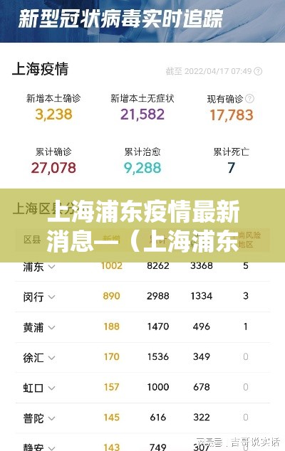 上海浦东疫情最新消息—（上海浦东最新疫情情况）