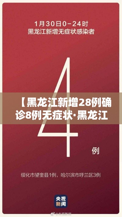 【黑龙江新增28例确诊8例无症状·黑龙江新增确诊43例 无症状68例】