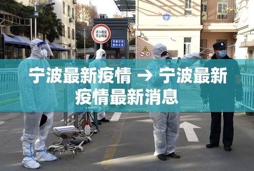宁波最新疫情 → 宁波最新疫情最新消息 宁波最新疫情 → 宁波最新疫情最新消息