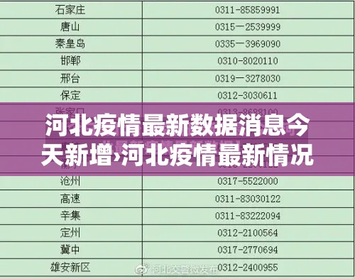 河北疫情最新数据消息今天新增›河北疫情最新情况今日新增 河北疫情最新数据消息今天新增›河北疫情最新情况今日新增