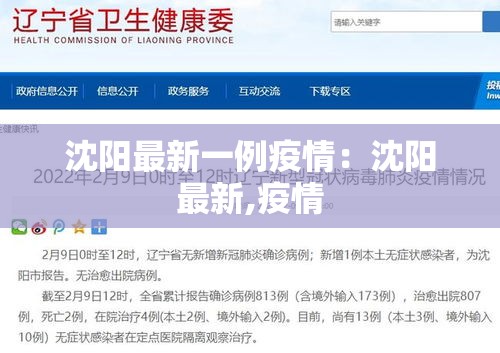 沈阳最新一例疫情：沈阳最新,疫情