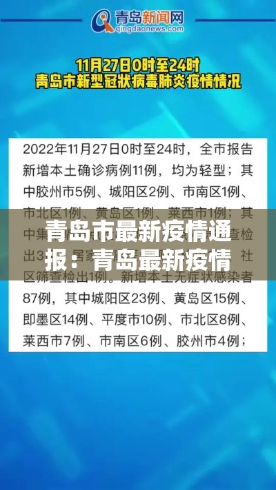 青岛市最新疫情通报:青岛最新疫情通报 新闻 青岛市最新疫情通报:青岛最新疫情通报 新闻