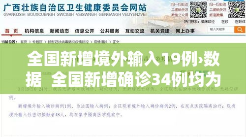全国新增境外输入19例›数据  全国新增确诊34例均为境外输入,增速创35日新高