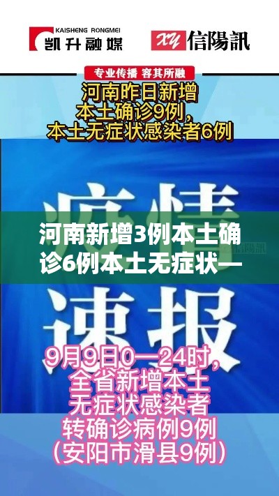 河南新增3例本土确诊6例本土无症状—（河南新增本土确诊3例无症状22例）