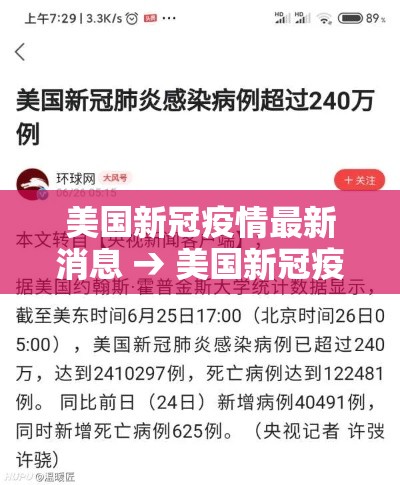 美国新冠疫情最新消息 → 美国新冠疫情最新消息最新新闻 美国新冠疫情最新消息 → 美国新冠疫情最新消息最新新闻