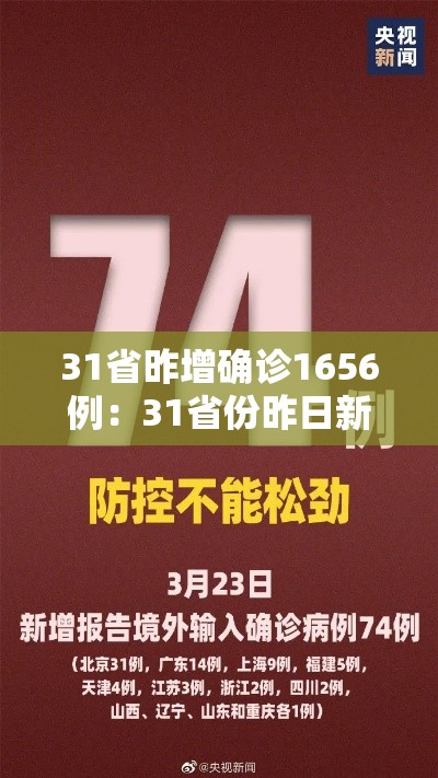 31省昨增确诊1656例:31省份昨日新增7例确诊 31省昨增确诊1656例:31省份昨日新增7例确诊